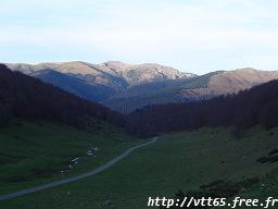 VTT montée Hourquette d'Ancizan