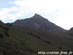 VTT montée Hourquette d'Ancizan